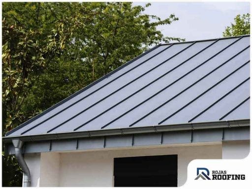 snap-lock metal roof with oil canning